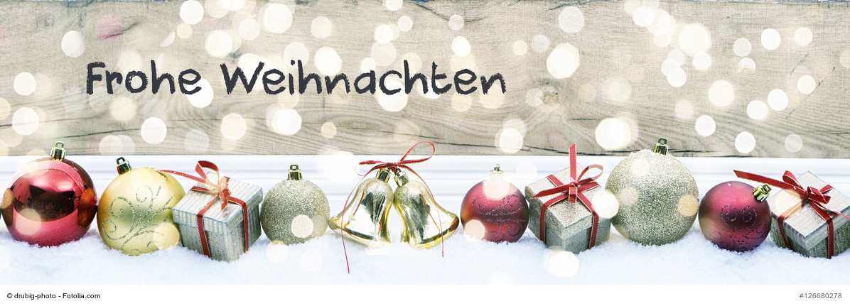 Weihnachtskarte Frohe Weihnachten